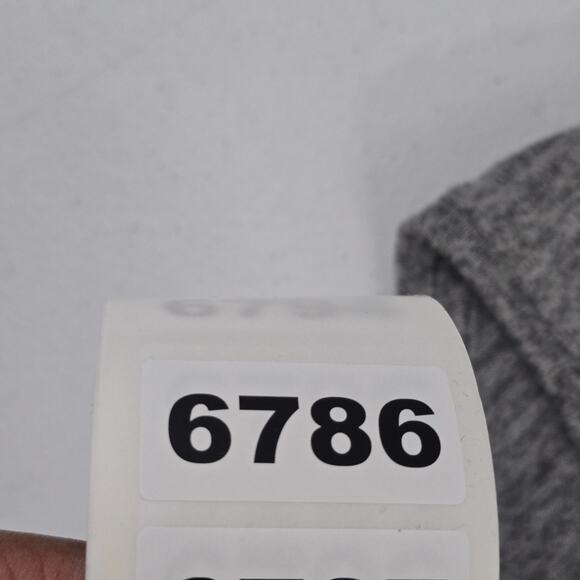 Catherines sweater gray lightweight 3/4 sleeve womens 3X 6786 - Picture 6 of 6